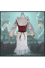 Identity V Psychologist Ada Mesmer Layla White Outfit Cosplay Costume